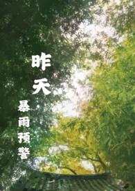 天气暴雨预警